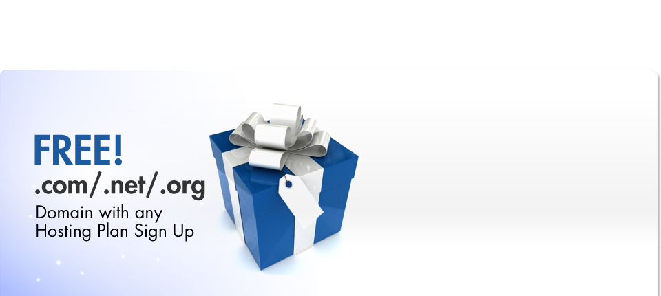 Free Domain With Any Hosting Plan Sign Up